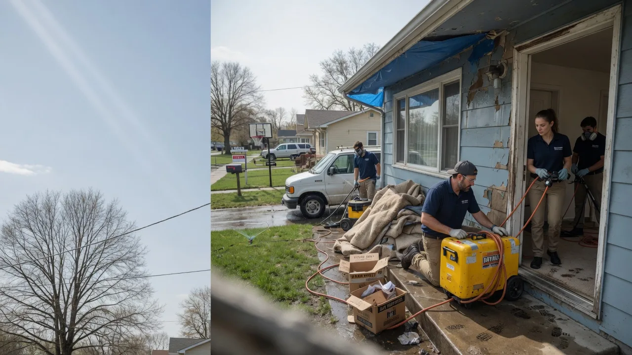 Basement Flood Cleanup in Royal City, WA near me